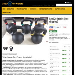 Rep Fitness Kettlebells