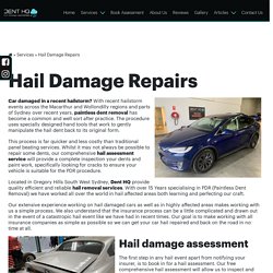 Car Hail Repair Southern Highlands