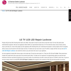 LG TV LCD LED Repair Lucknow