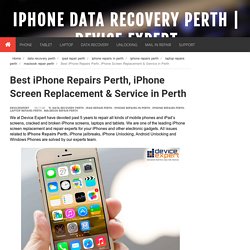 Best iPhone Repairs Perth, iPhone Screen Replacement & Service in Perth