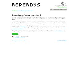 Reperdys qu’est-ce que c’est ?