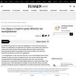 Les signes à repérer pour détecter un manipulateur