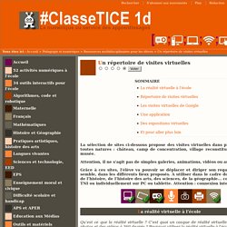 #ClasseTICE - Des visites virtuelles