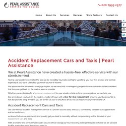 Accident Replacement Cars and Taxis