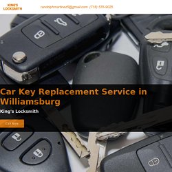 Car Key Replacement Service in Williamsburg