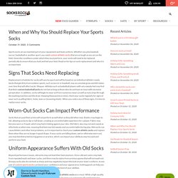 Replacing Custom Athletic Socks