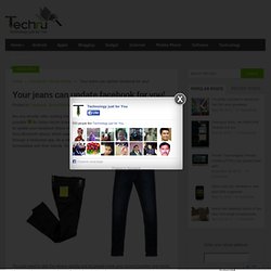 Replay launched Social Denim – Jeans to update your facebook