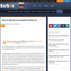 Blog Korben