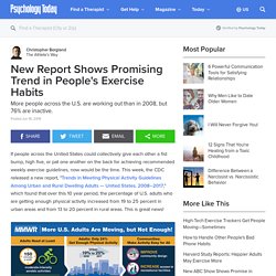 New Report Shows Promising Trend in People's Exercise Habits