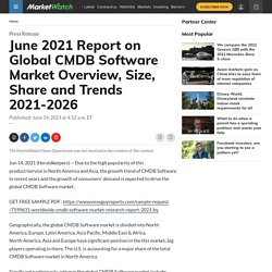 June 2021 Report on Global CMDB Software Market Overview, Size, Share and Trends 2021-2026