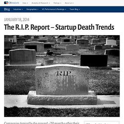 The R.I.P. Report - Startup Death Trends