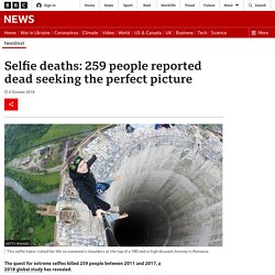 Selfie deaths: 259 people reported dead seeking the perfect picture