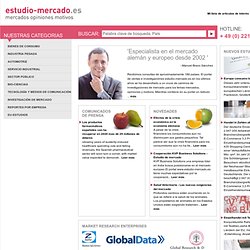Negocios y Comercio Electrónico / Internet - estudio-mercado.es