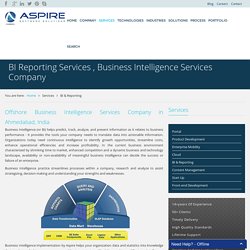 BI Reporting Services , Business Intelligence Services Company
