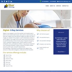 Digital X ray online Reporting