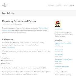Repository Structure and Python