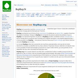 en français - RepRap in French