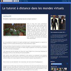 Simulation, réprésentation graphique épurée ou hyperréalisme ?