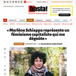 « Marlène Schiappa représente un féminisme capitaliste qui me dégoûte » - Basta!