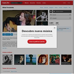 Nilda Fernández – Música gratuita, videos, conciertos, estadísticas e imágenes en Last