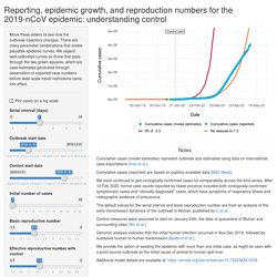Reporting, epidemic growth, and reproduction numbers for the 2019-nCoV epidemic: understanding control