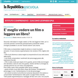 Dalla Scuola - Repubblica@SCUOLA - Il giornale web con gli studenti
