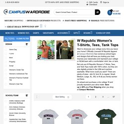 W Republic Apparel Women's T-Shirts & Tops – Campus-Wardrobe