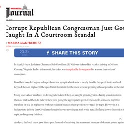 Corrupt ‪Republican Congressman Just Got ﻿Caught In A Courtroom Scandal‬