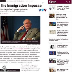 Republican Party divided on immigration reform: Will the Senate proposal save or destroy the GOP?