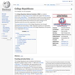 College Republicans