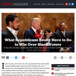 What Republicans Really Have to Do to Win Over Black Voters