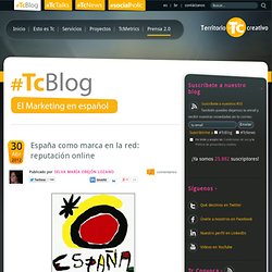 España como marca en la red. La reputación online.