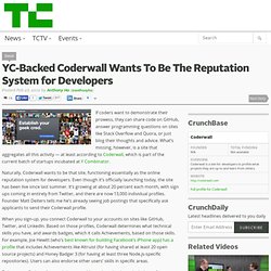 YC-Backed Coderwall Wants to be the Reputation System for Developers