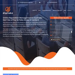 Reputation Management – DigiLabz