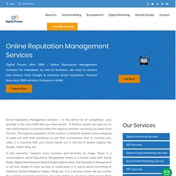 Best ORM Services Agency in India - PPC services in India