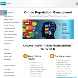 Online Reputation Management Services - ORM Company