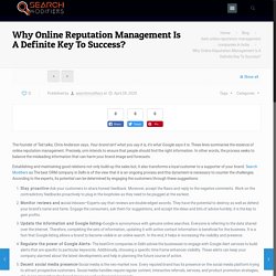 Why Online Reputation Management Is A Definite Key To Success? : Search Modifiers