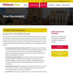 Get to know about Poland visa documents requirement