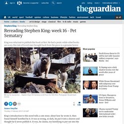 Rereading Stephen King: week 16 – Pet Sematary