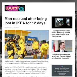 Man rescued after being lost in IKEA for 12 days – Luxembourg Wurst