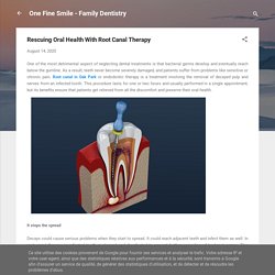 Rescuing Oral Health With Root Canal Therapy