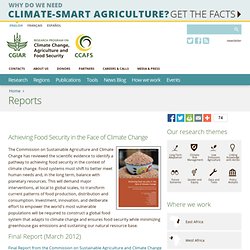 Reports from the Commission on Sustainable Agriculture and Climate Change
