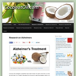 Research on Alzheimers