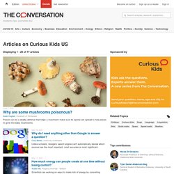 Curious Kids US – News, Research and Analysis – The Conversation – page 1