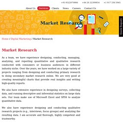 Top Marketing Research Companies in Mumbai, India