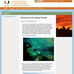 The Leonard and Jayne Abess Center for Ecosystem Science and Policy at the University of Miami