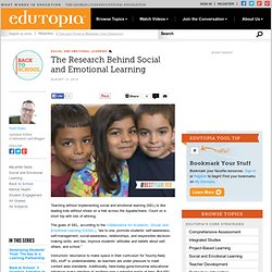 The Research Behind Social and Emotional Learning