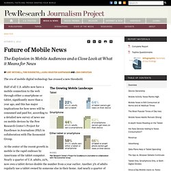 Future of Mobile News