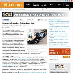 Research Roundup: Online Learning