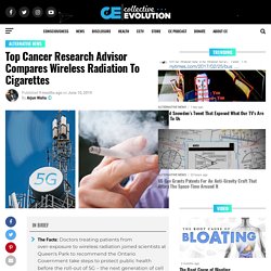 Top Cancer Research Advisor Compares Wireless Radiation To Cigarettes